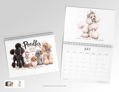 Poodles Calendar Limited Release