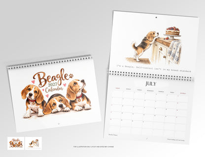 Beagle Calendar 2027 Limited Release