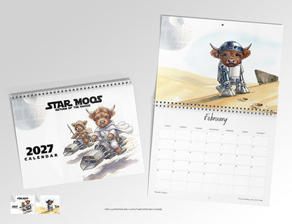 Star Moos 2027 Calendar Limited Release