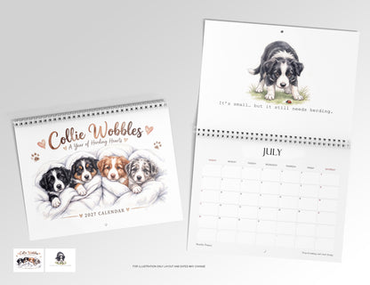 Collie Wobbles Calendar Limited Release