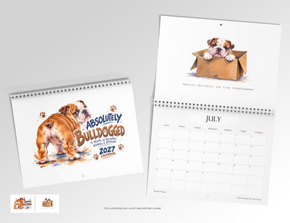 Absolutely Bulldogged Calendar Limited Release