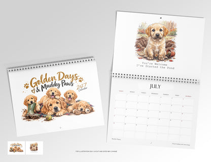 Golden Days Calendar Limited Release