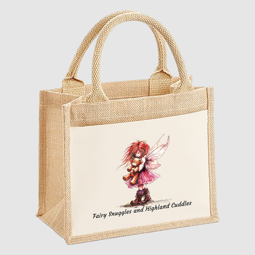 Fairy Snuggles and Highland Cuddles Small Tote Bag