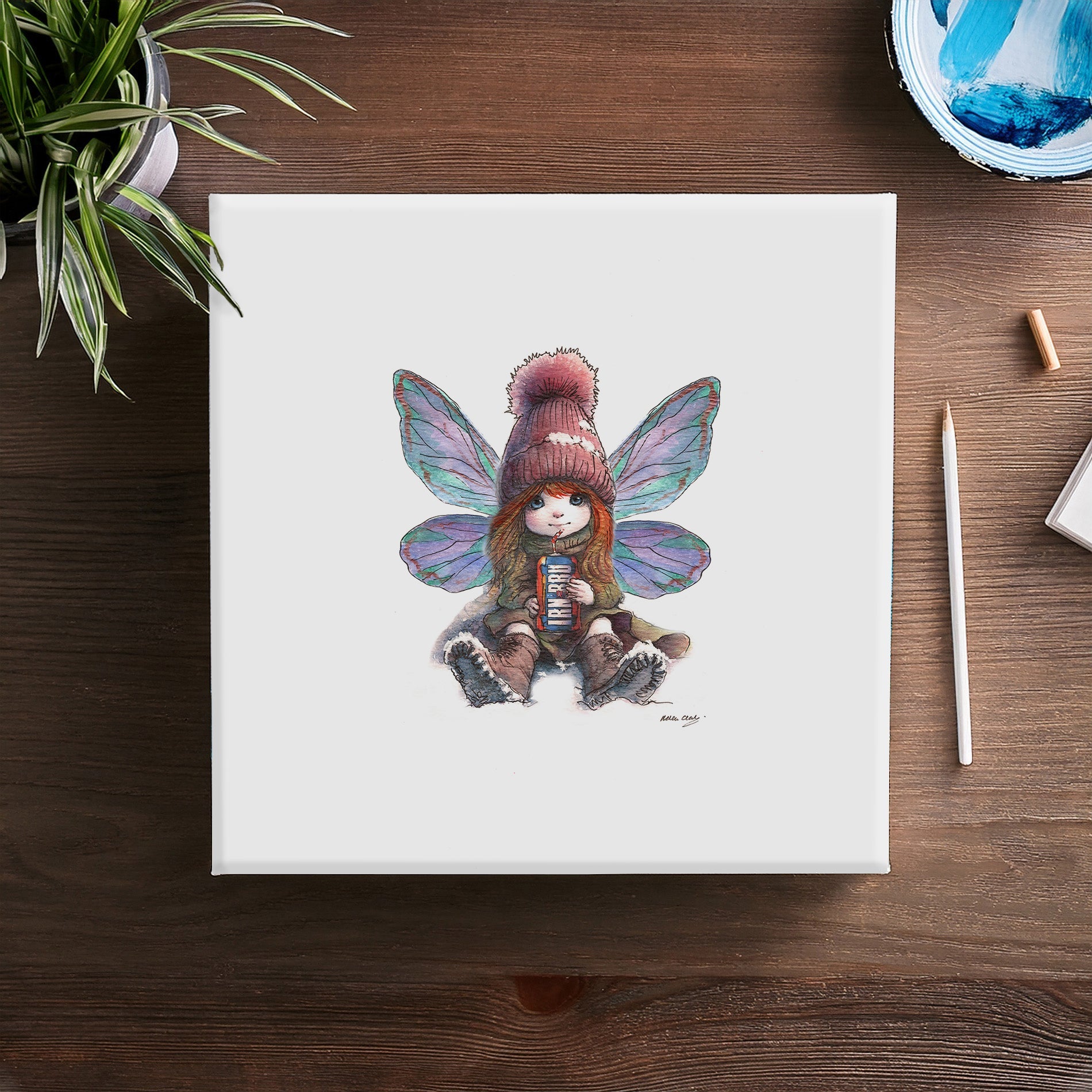 Fairy Bru Canvas