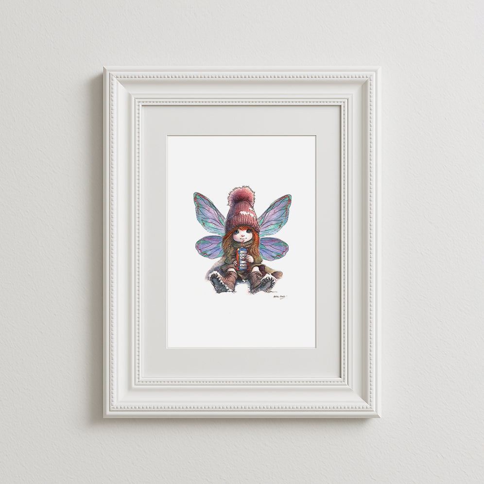 Fairy Bru Art Print
