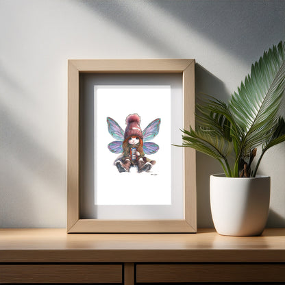 Fairy Bru Art Print