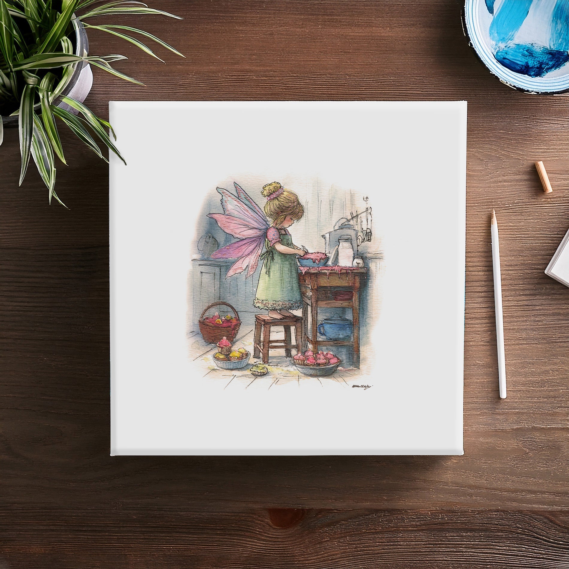Fairy Cake Canvas
