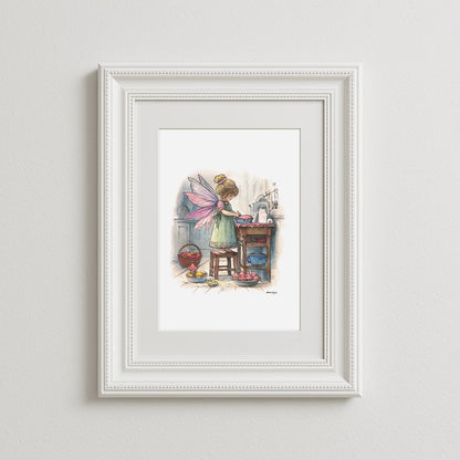 Fairy Cake Art Print