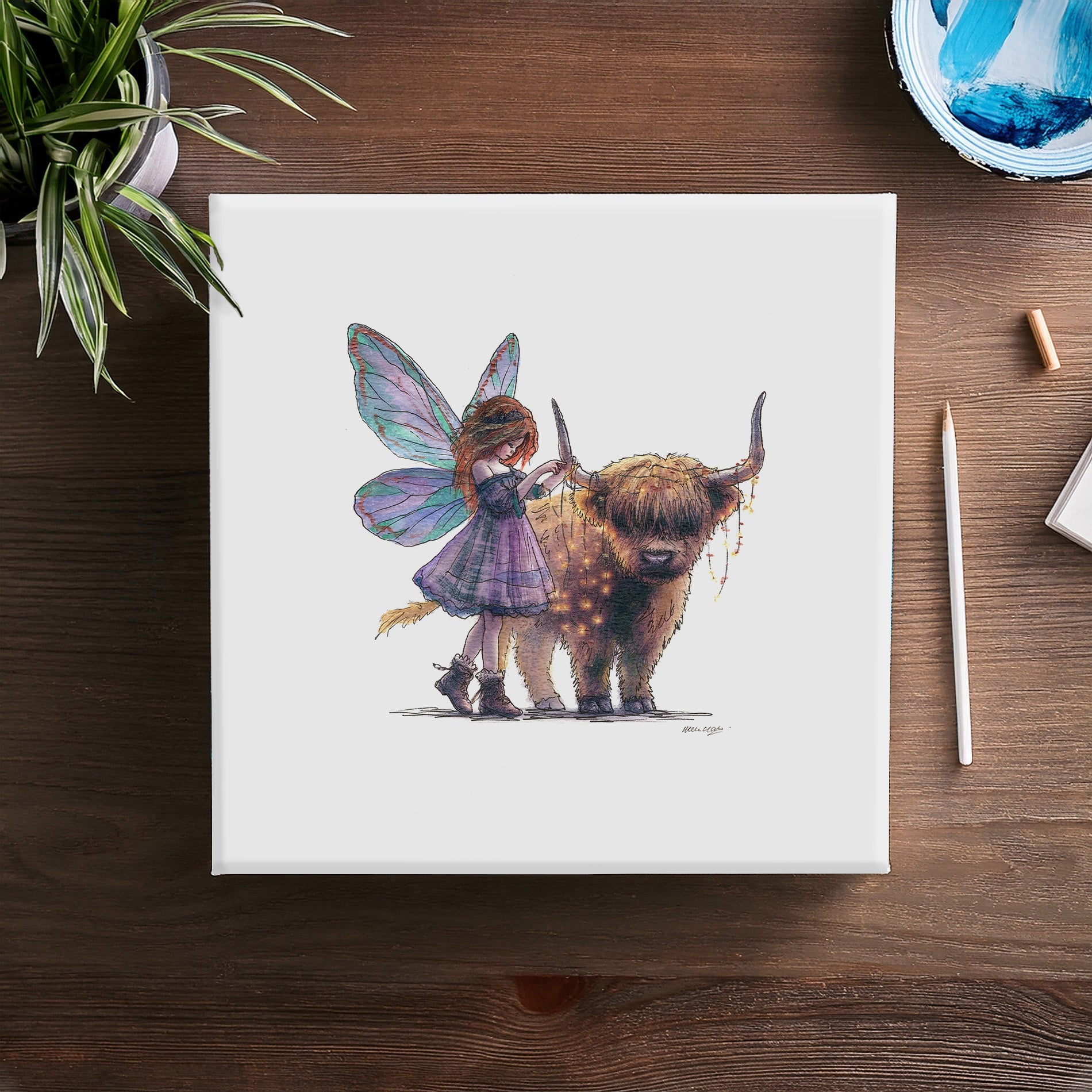 Fairy Lights Canvas