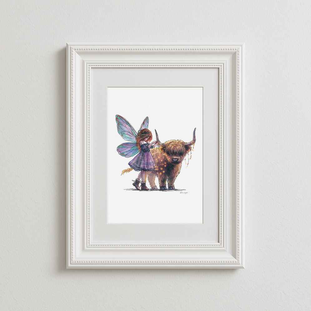 Fairy Lights Art Print