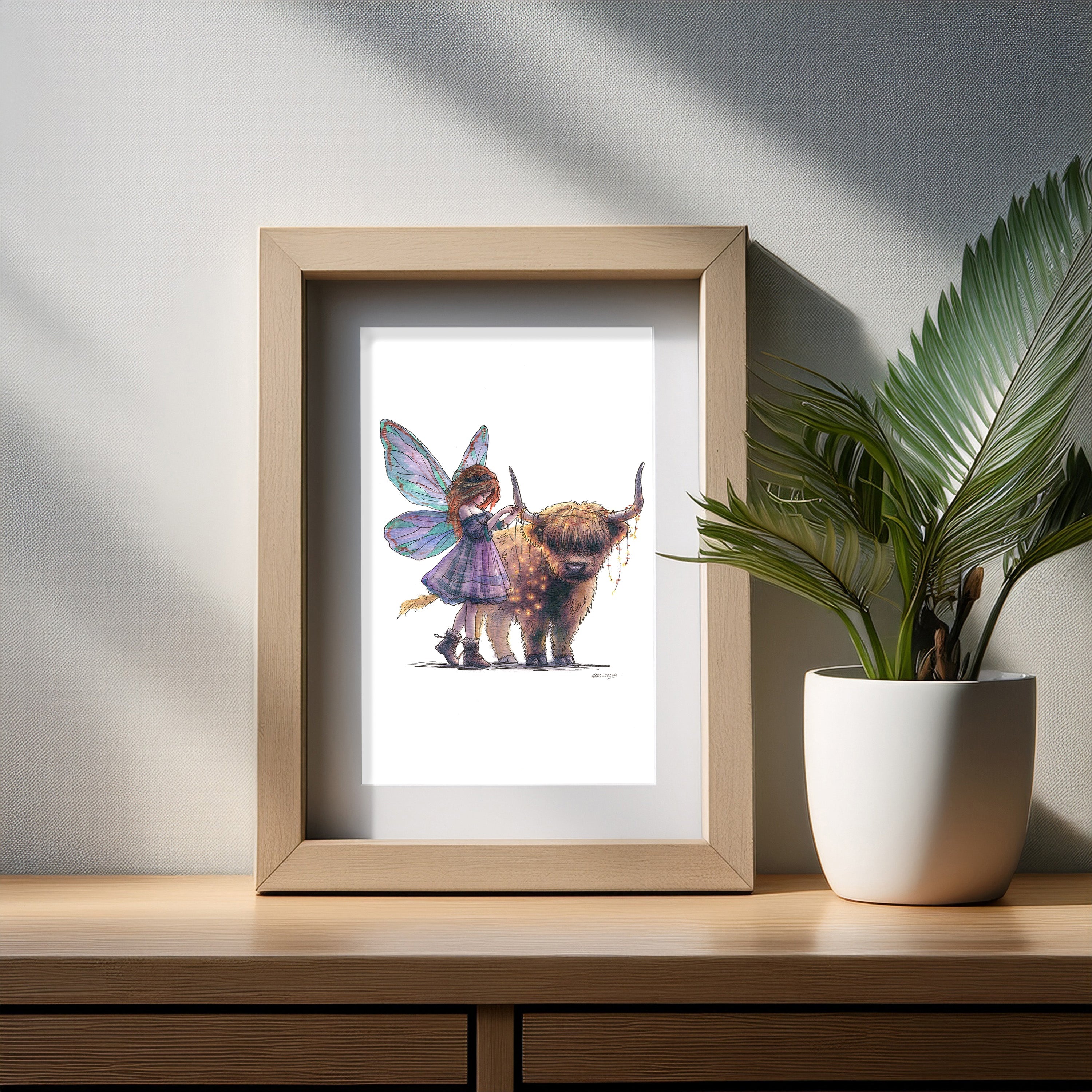 Fairy Lights Art Print