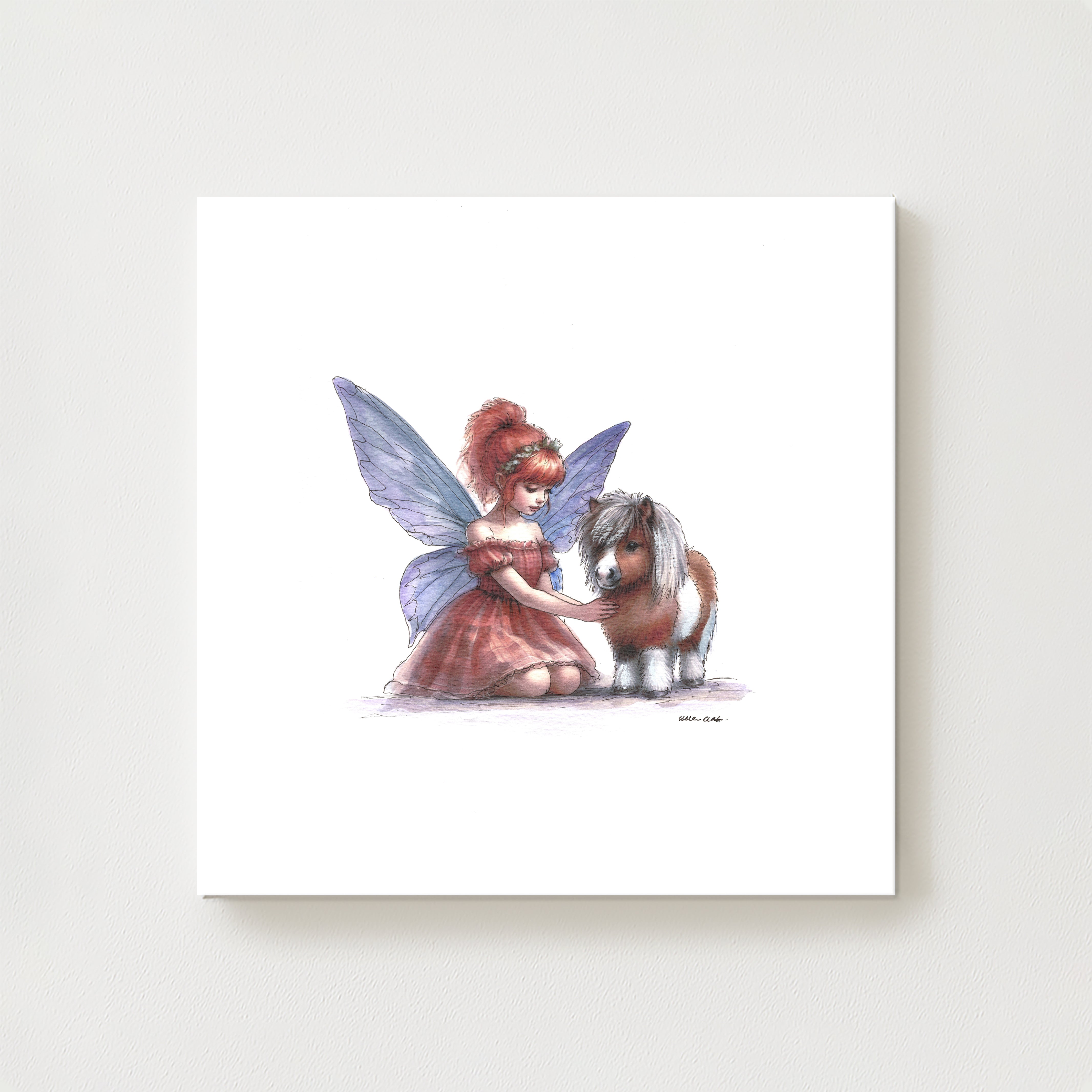 Fairy Tales and Pony Tails Canvas