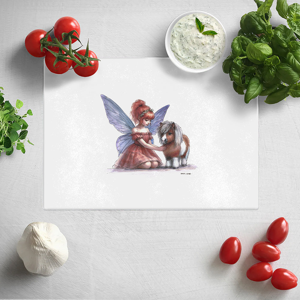 Fairy Tales and Pony Tails Chopping Board