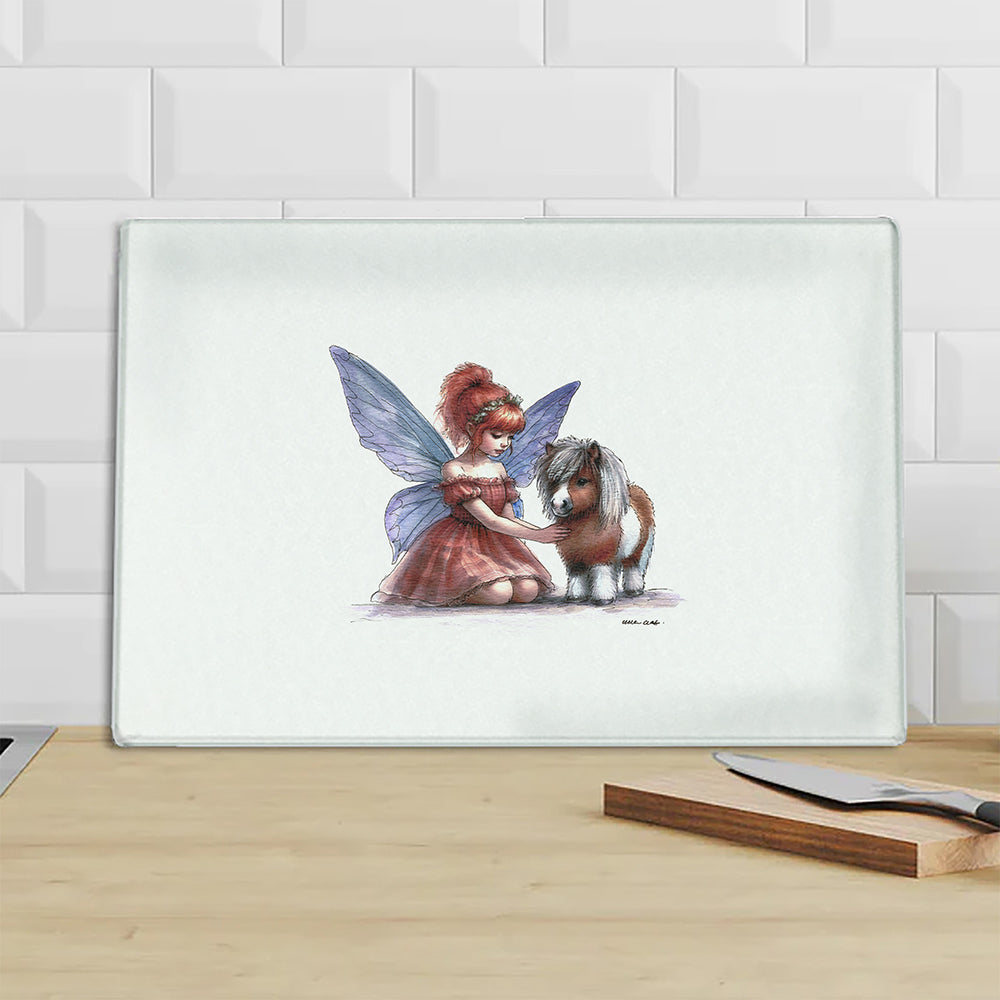 Fairy Tales and Pony Tails Chopping Board
