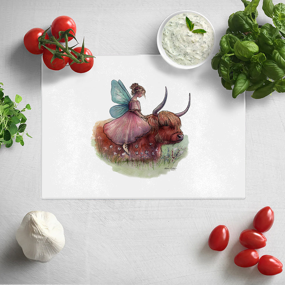 Fairy on the Highland Breeze Chopping Board