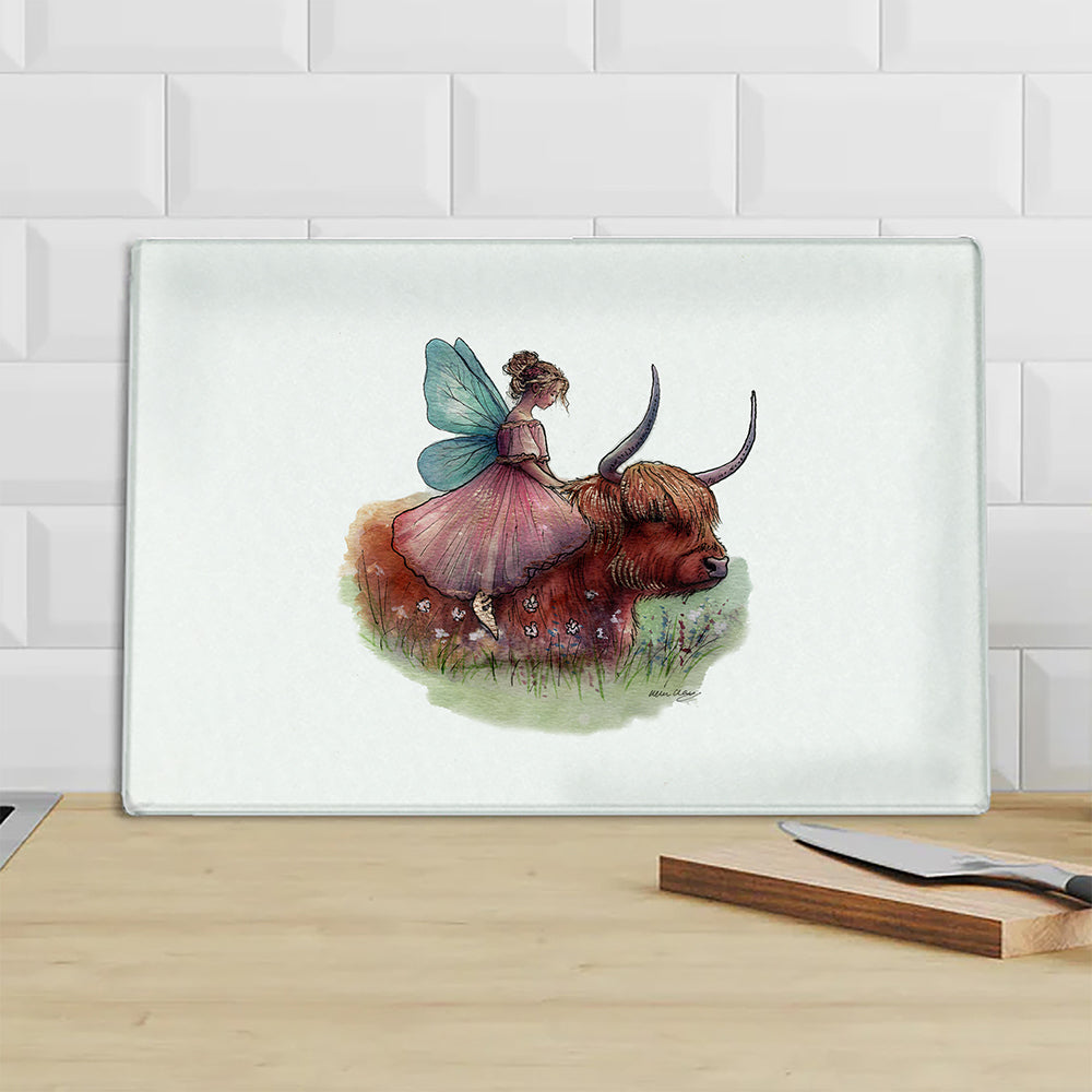 Fairy on the Highland Breeze Chopping Board
