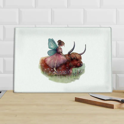 Fairy on the Highland Breeze Chopping Board