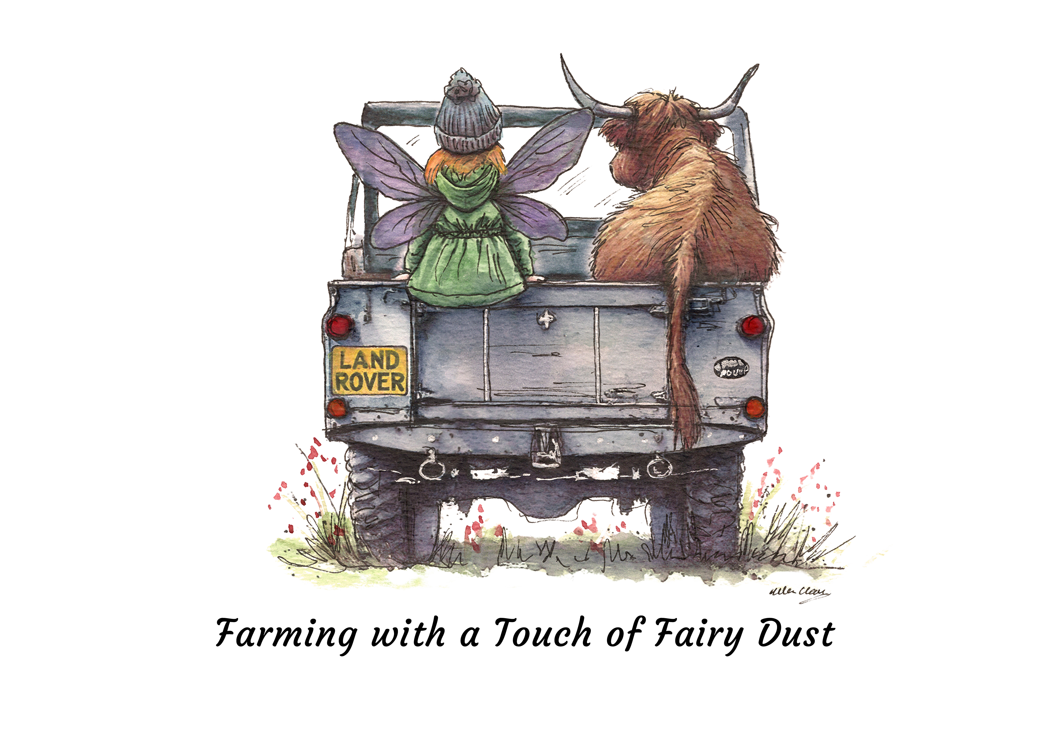 Farming with a Touch of Fairy Dust Tote Bag