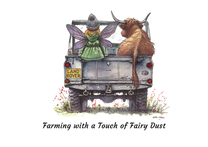 Farming with a Touch of Fairy Dust Tote Bag