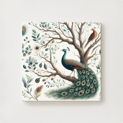 Feathered Tree Canvas