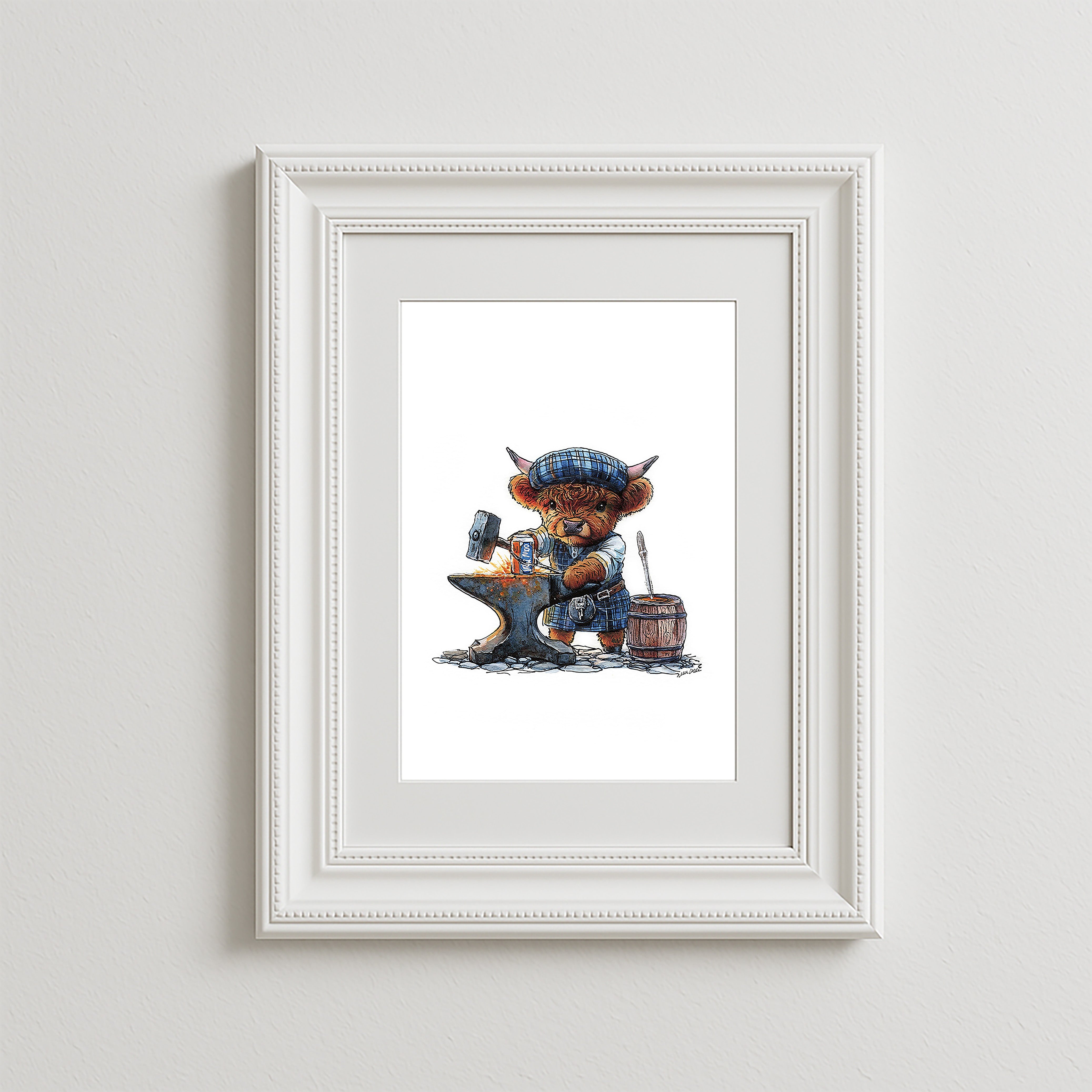 Forged In Iron Art Print