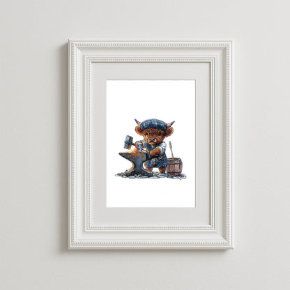 Forged In Iron Art Print