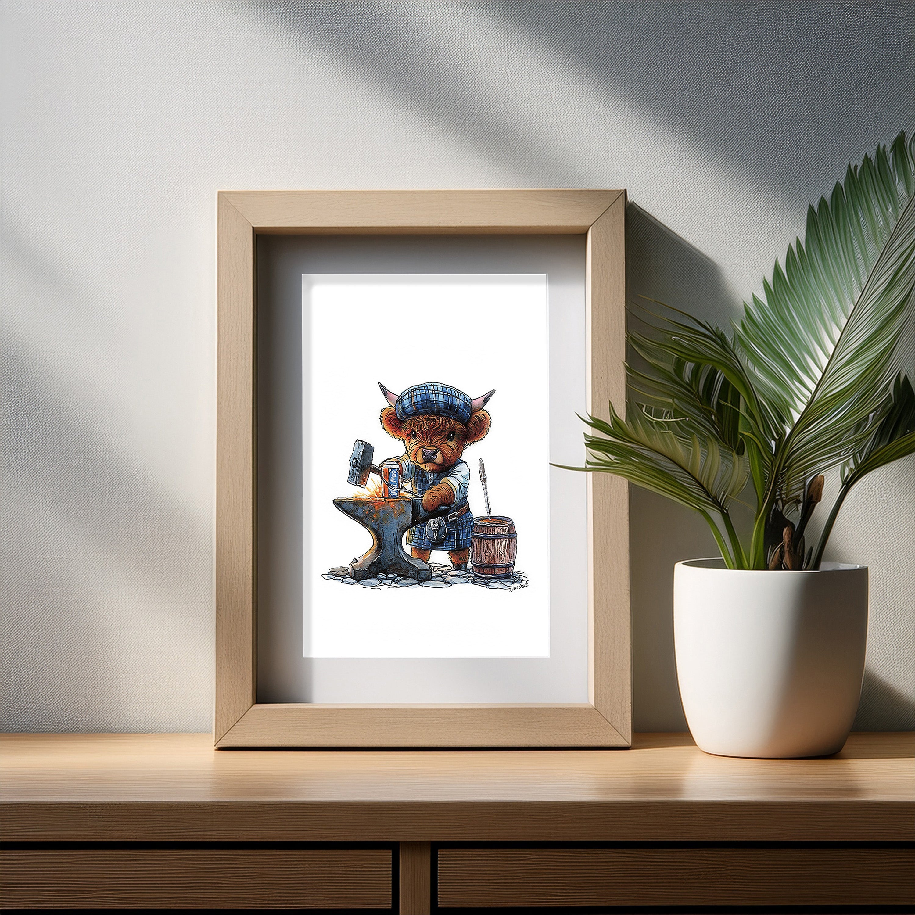 Forged In Iron Art Print