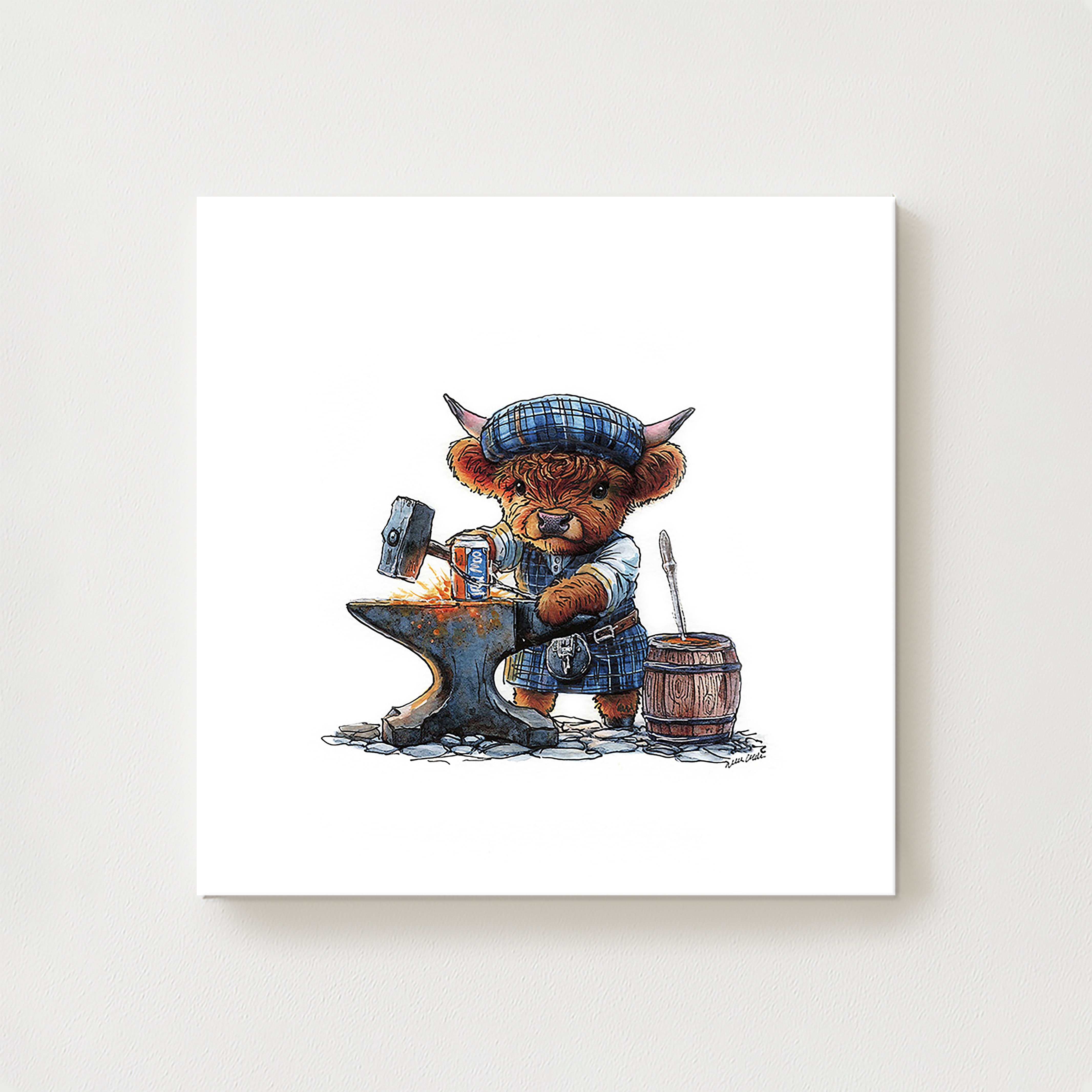 Forged In Iron Canvas