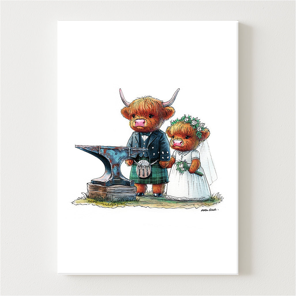 Forged In Love Canvas