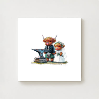 Forged In Love Canvas