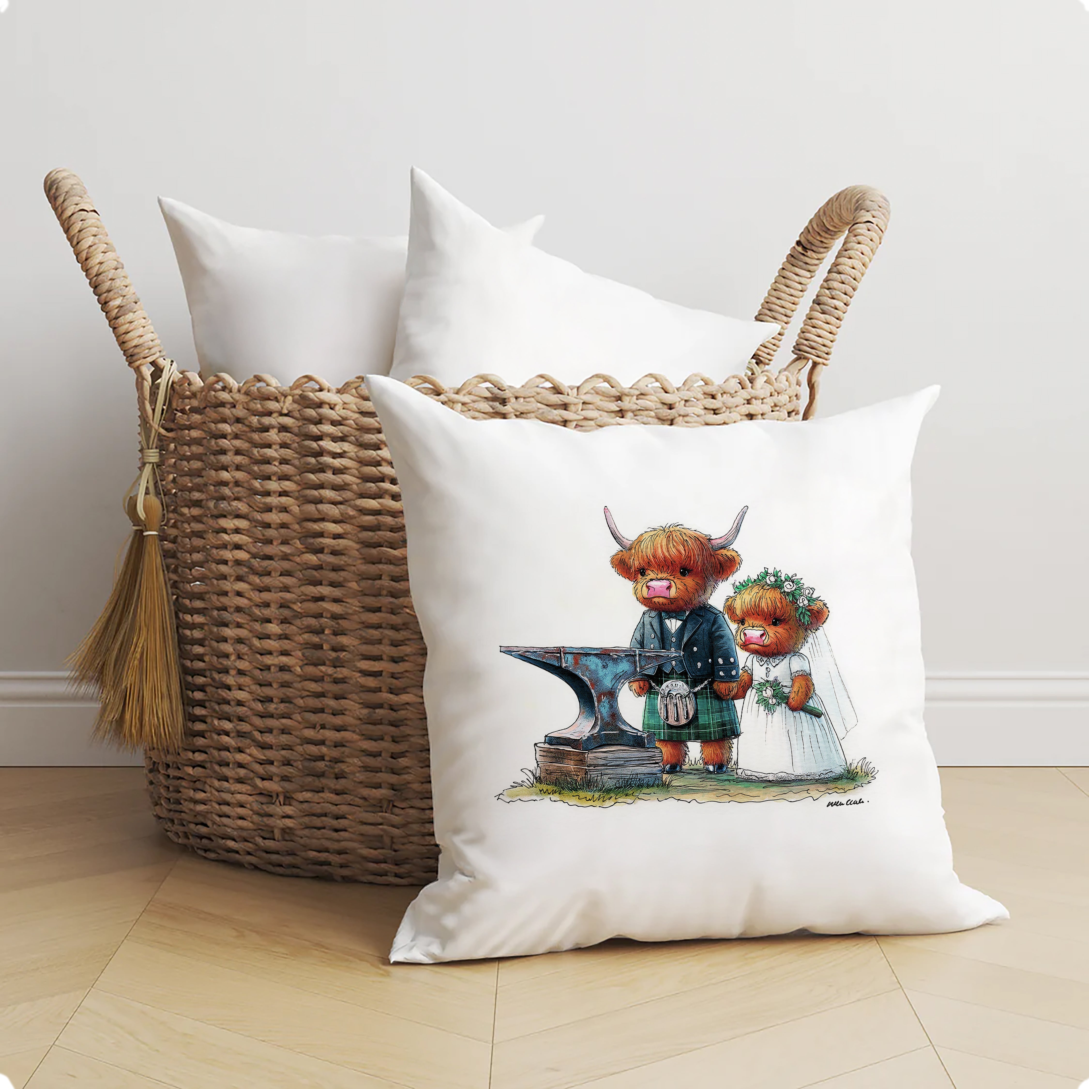 Forged In Love Cushion