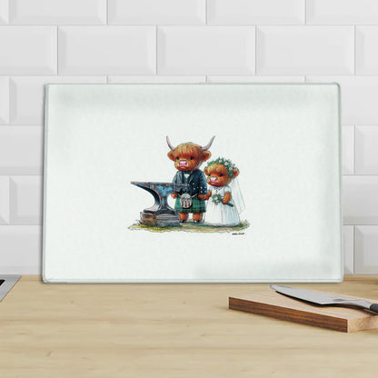 Forged In Love Chopping Board
