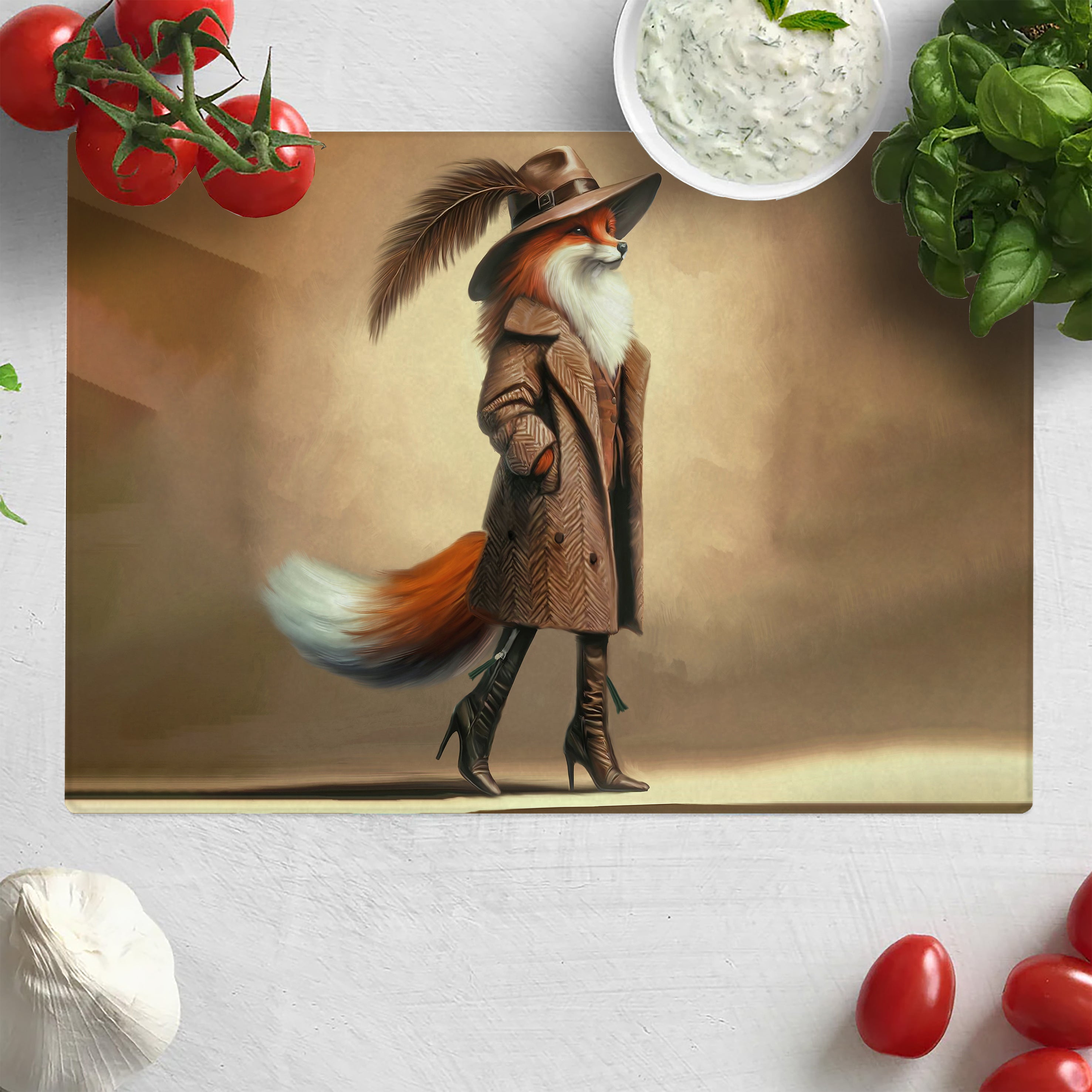 Foxy Lady Chopping Board