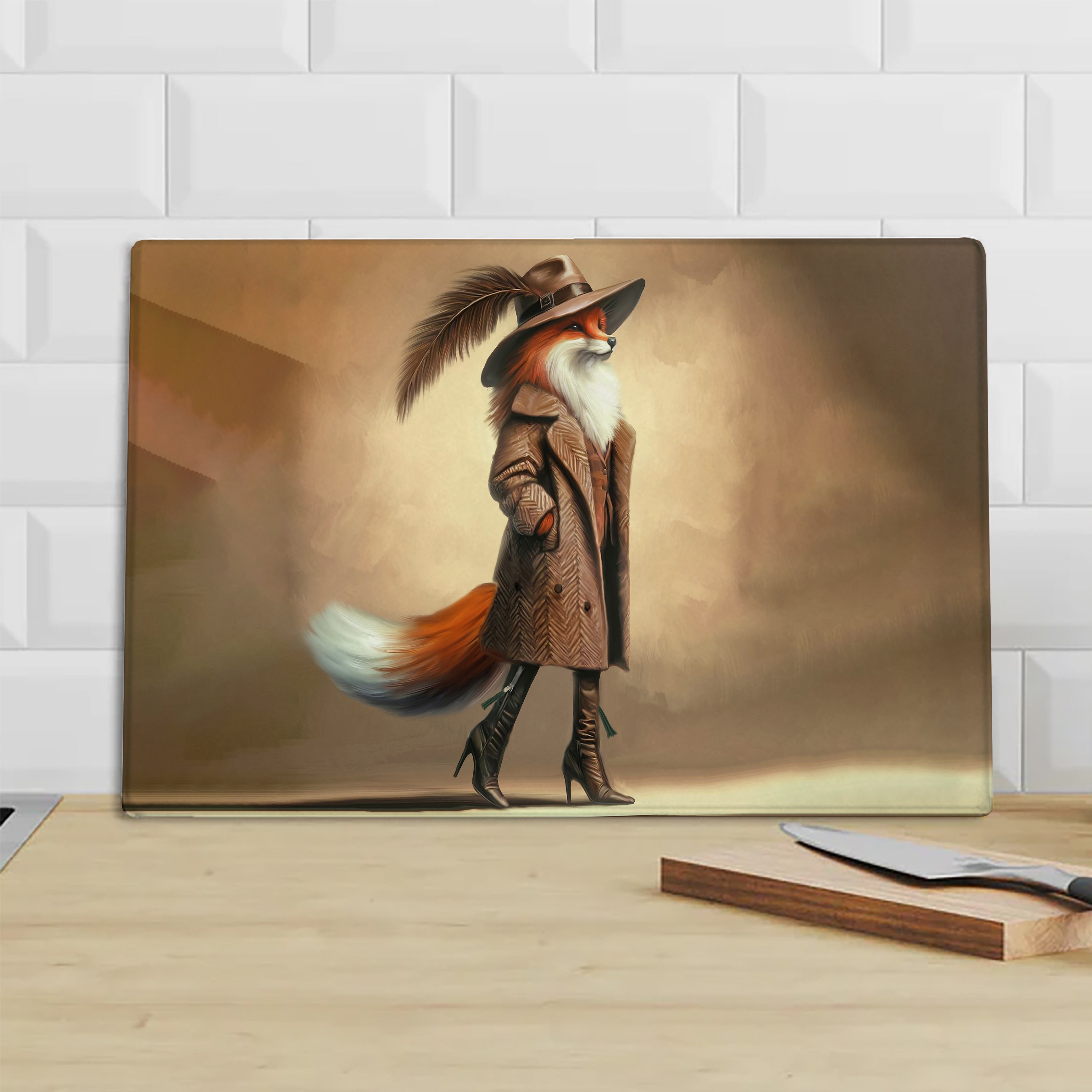 Foxy Lady Chopping Board