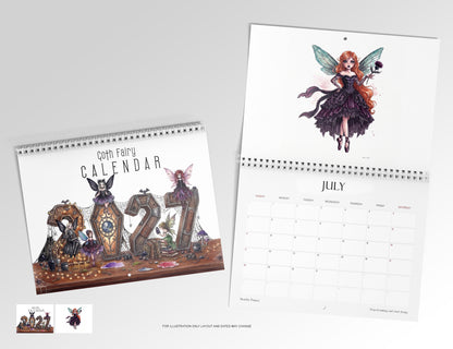NEW Goth Fairy 2027 Calendar limited edition