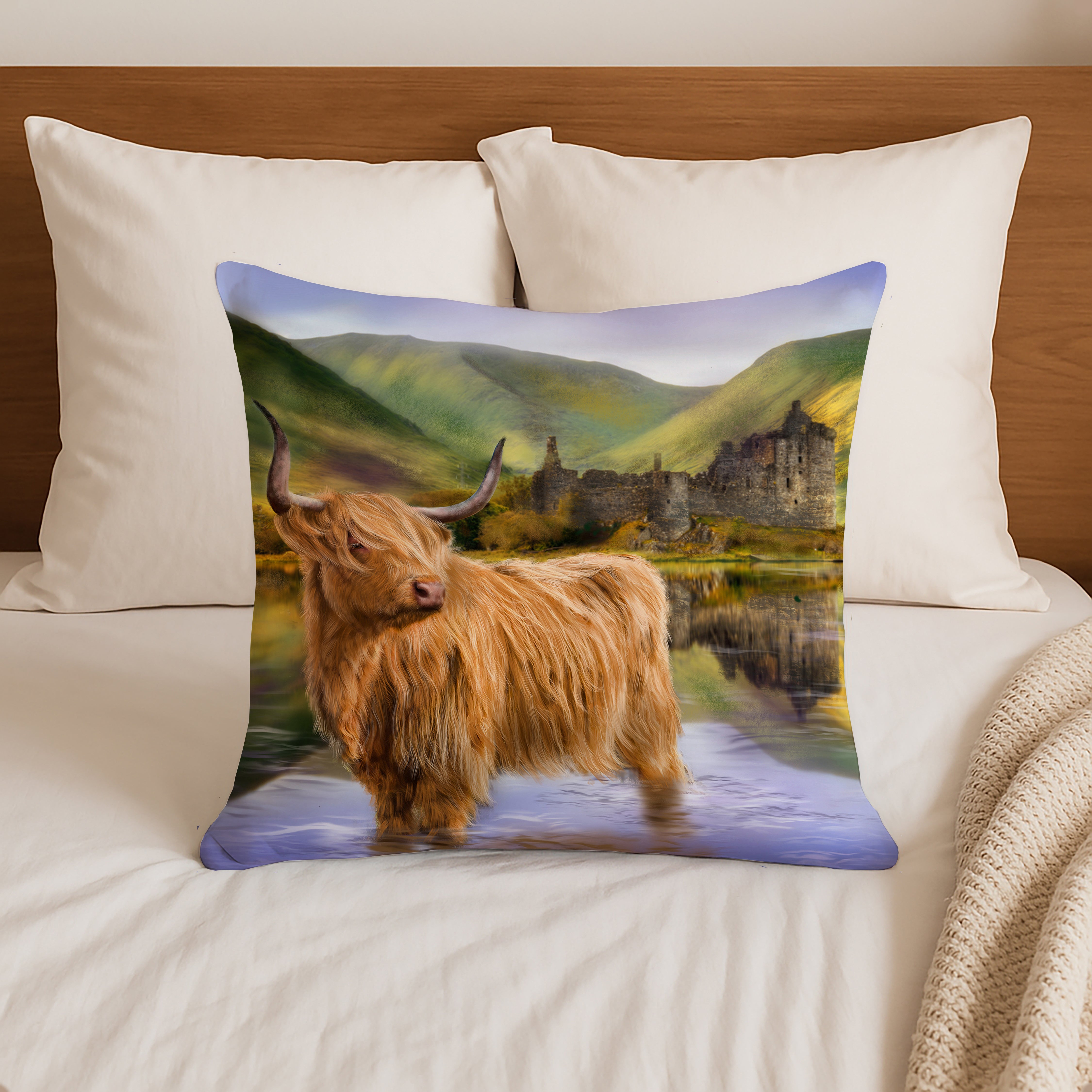Guardian of Loch Awe Cushion