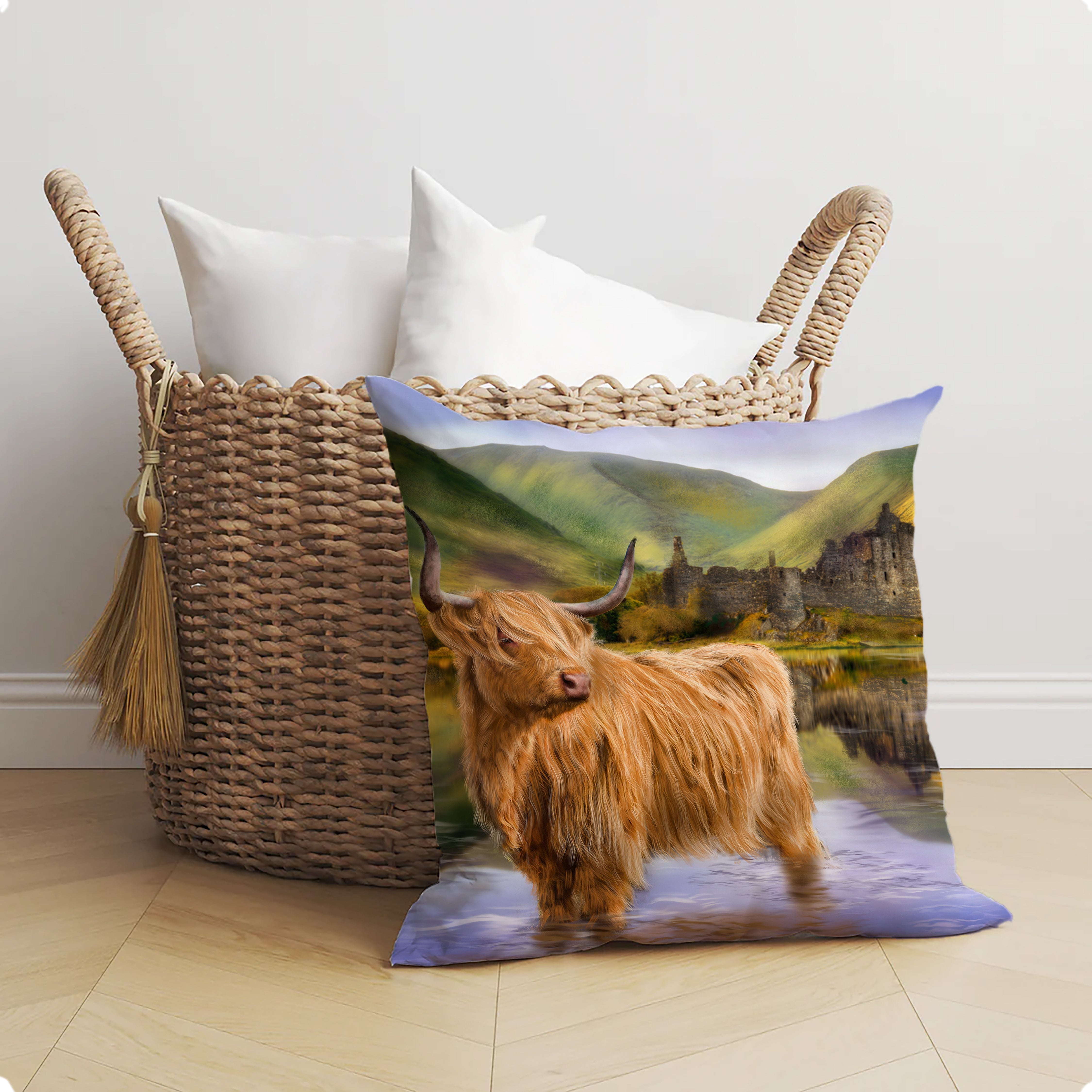 Guardian of Loch Awe Cushion