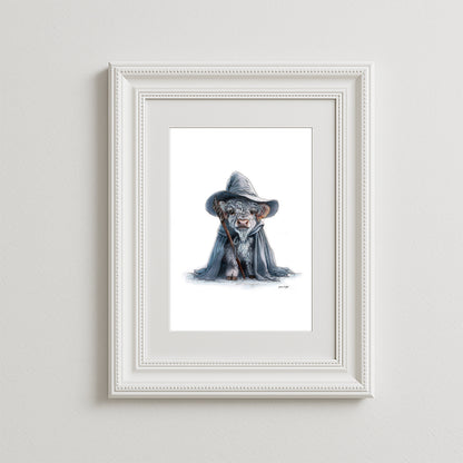 Gandalf The Moo Art Print