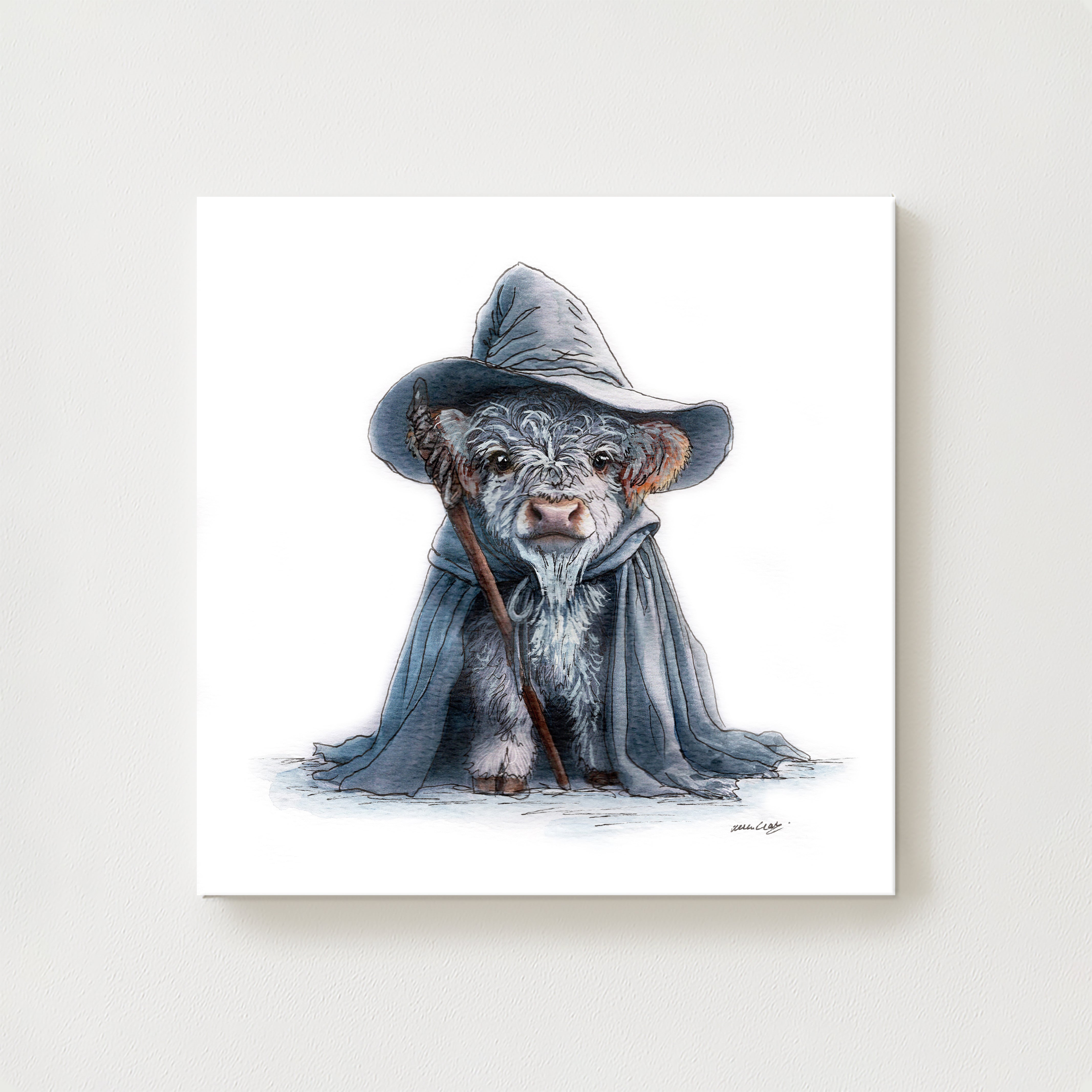 Gandalf The Moo Canvas