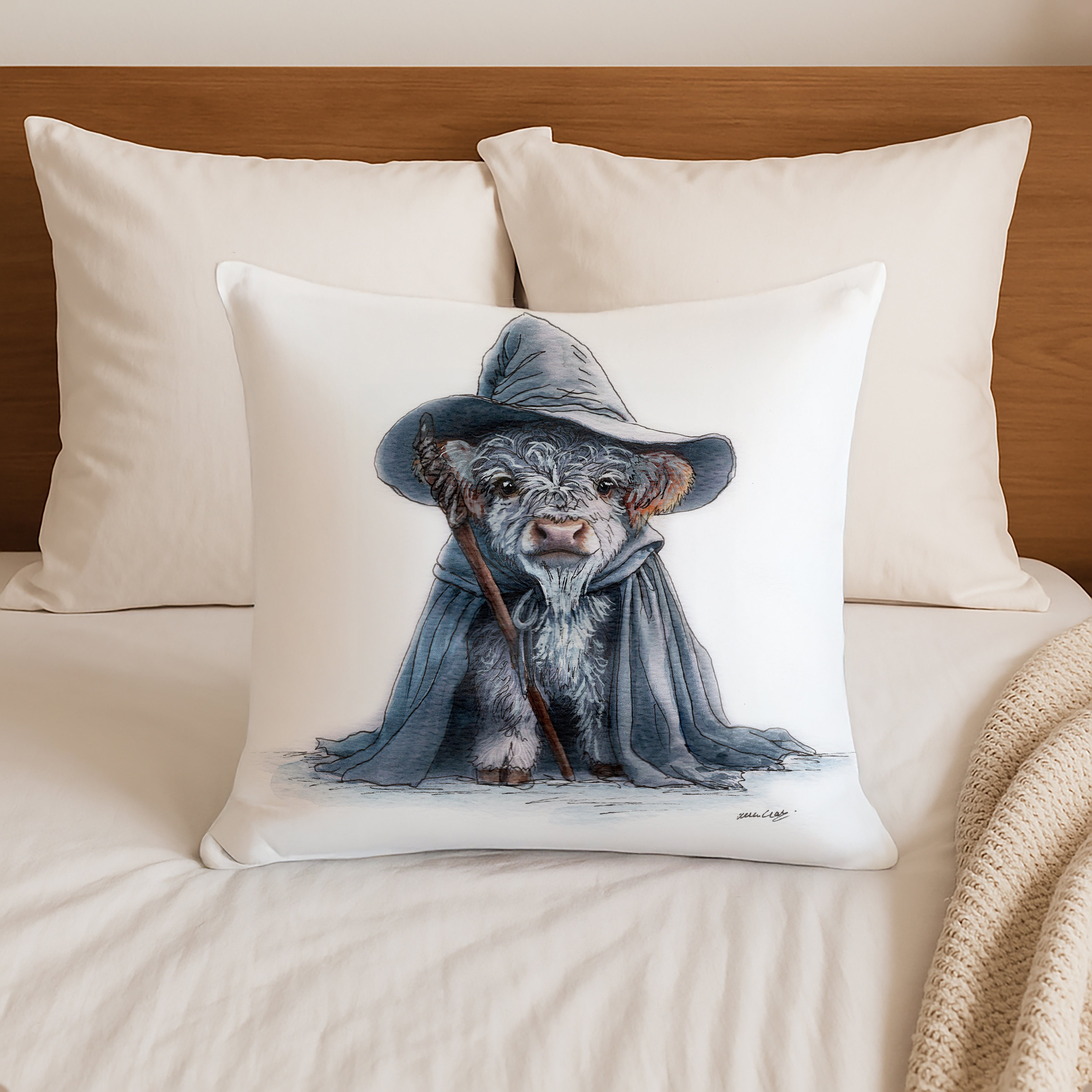 Gandalf The Moo Cushion