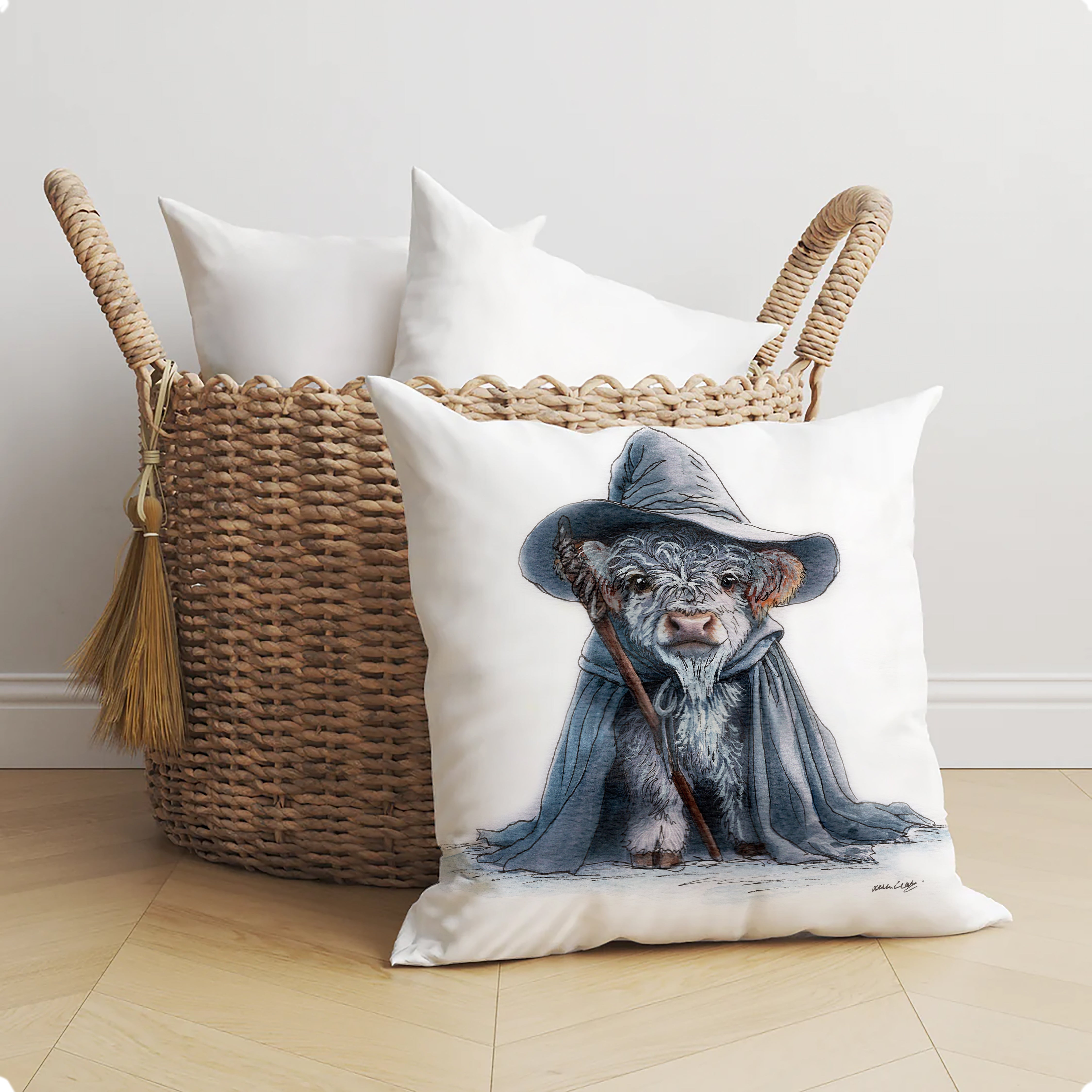 Gandalf The Moo Cushion