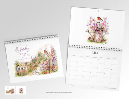 Garden Angel 2027 Calendar Limited Release