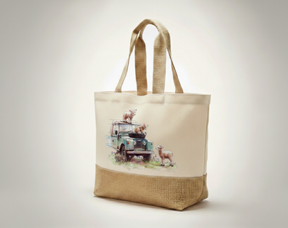 Lamb Rover Tote Bag