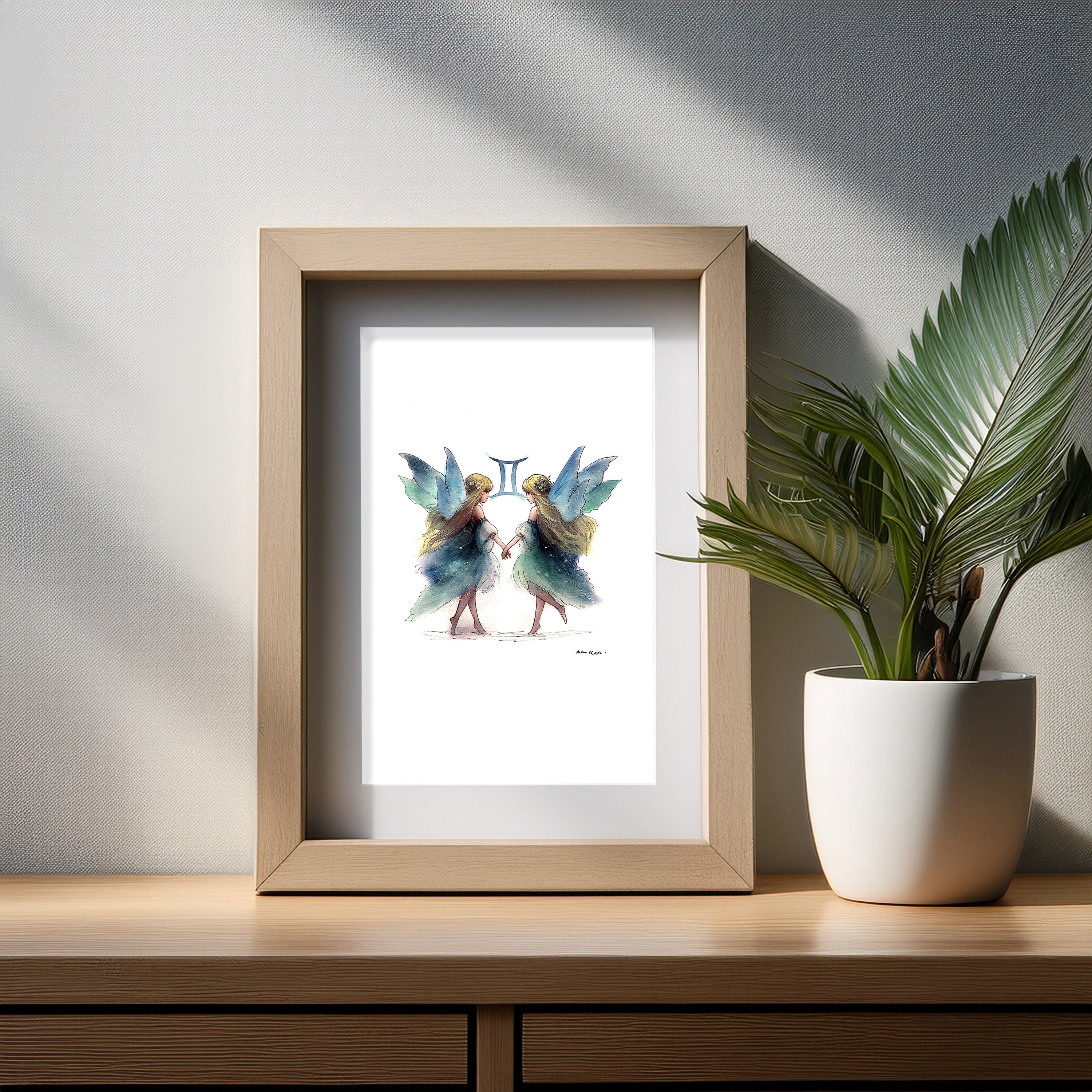 Gemini Art Print