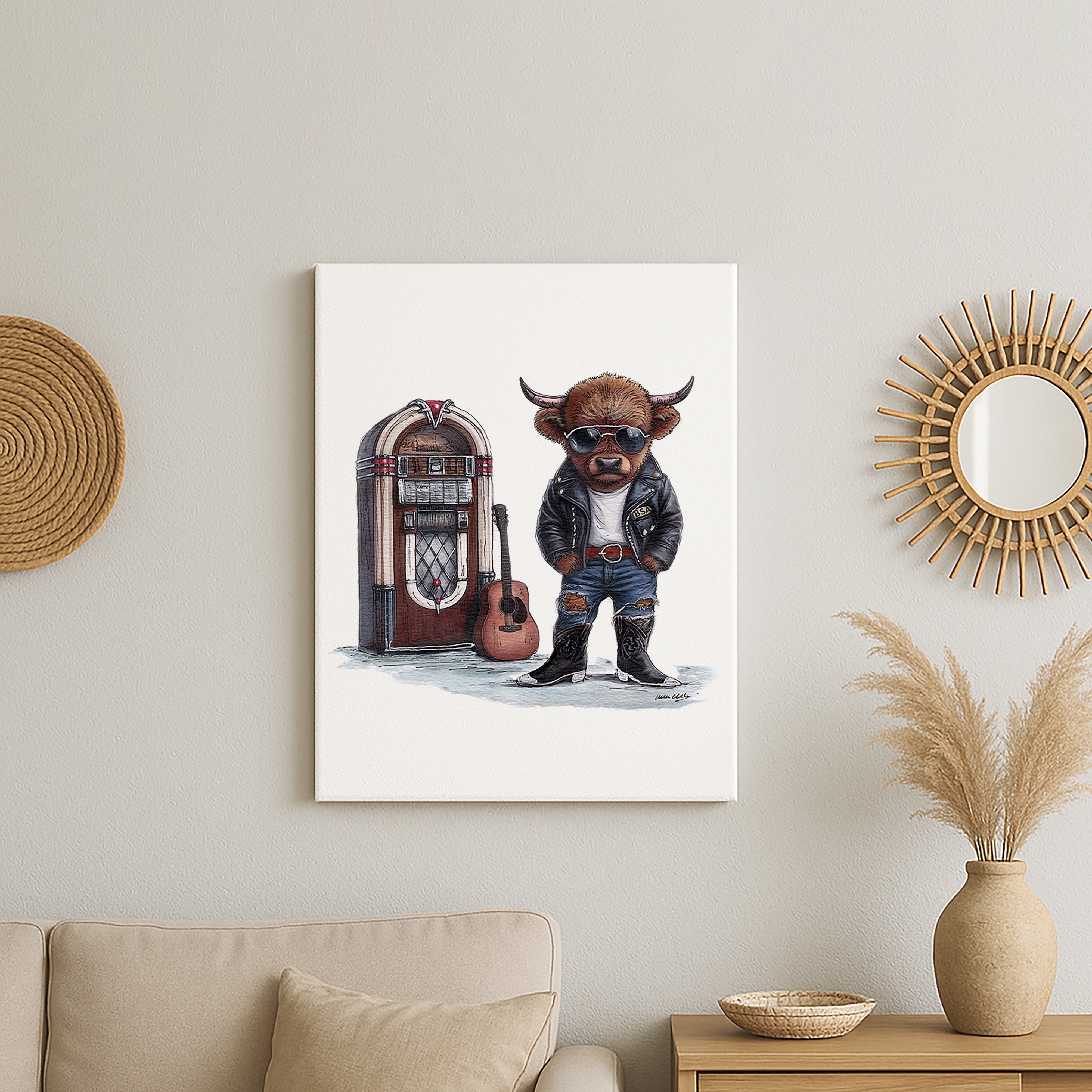 George Moochael Canvas
