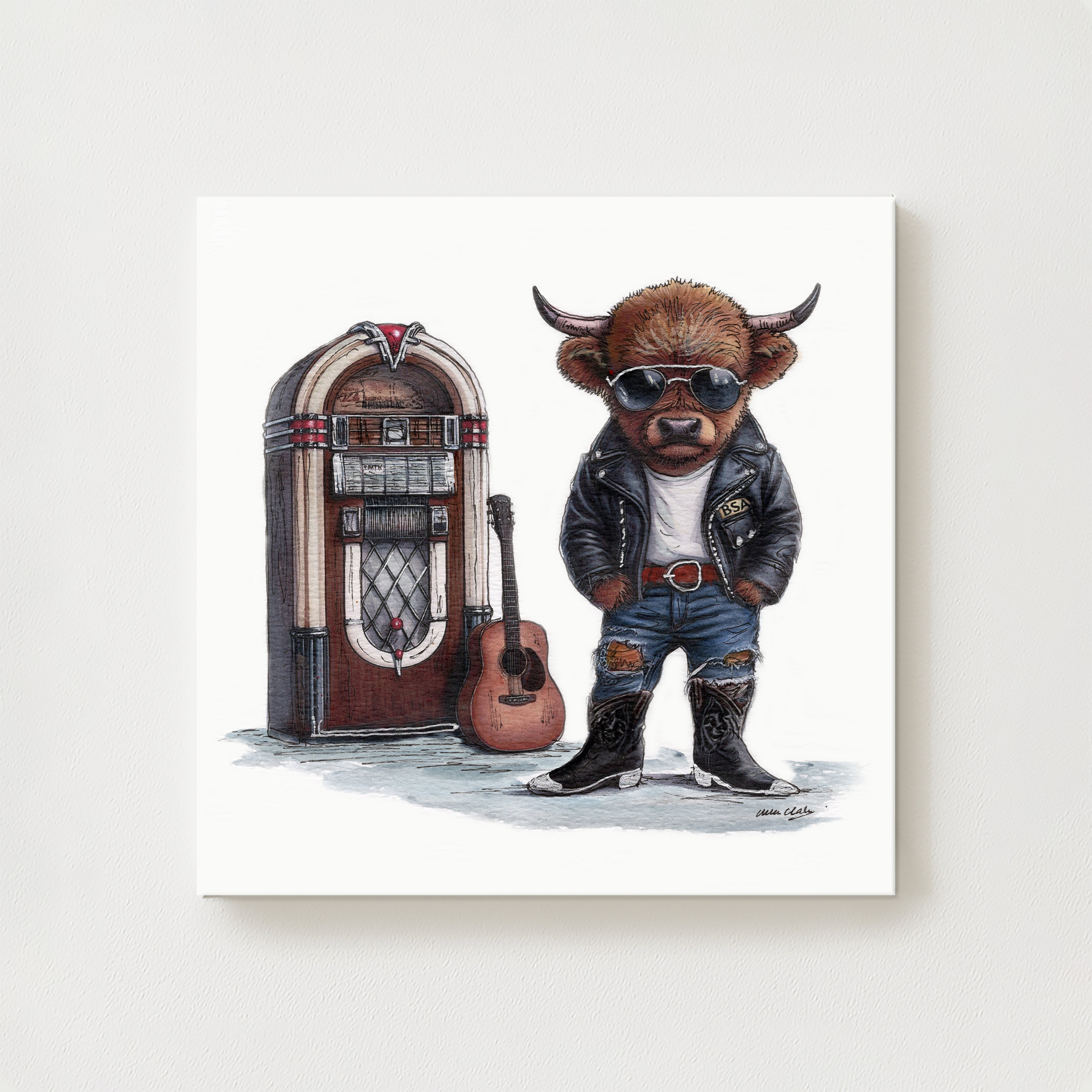 George Moochael Canvas