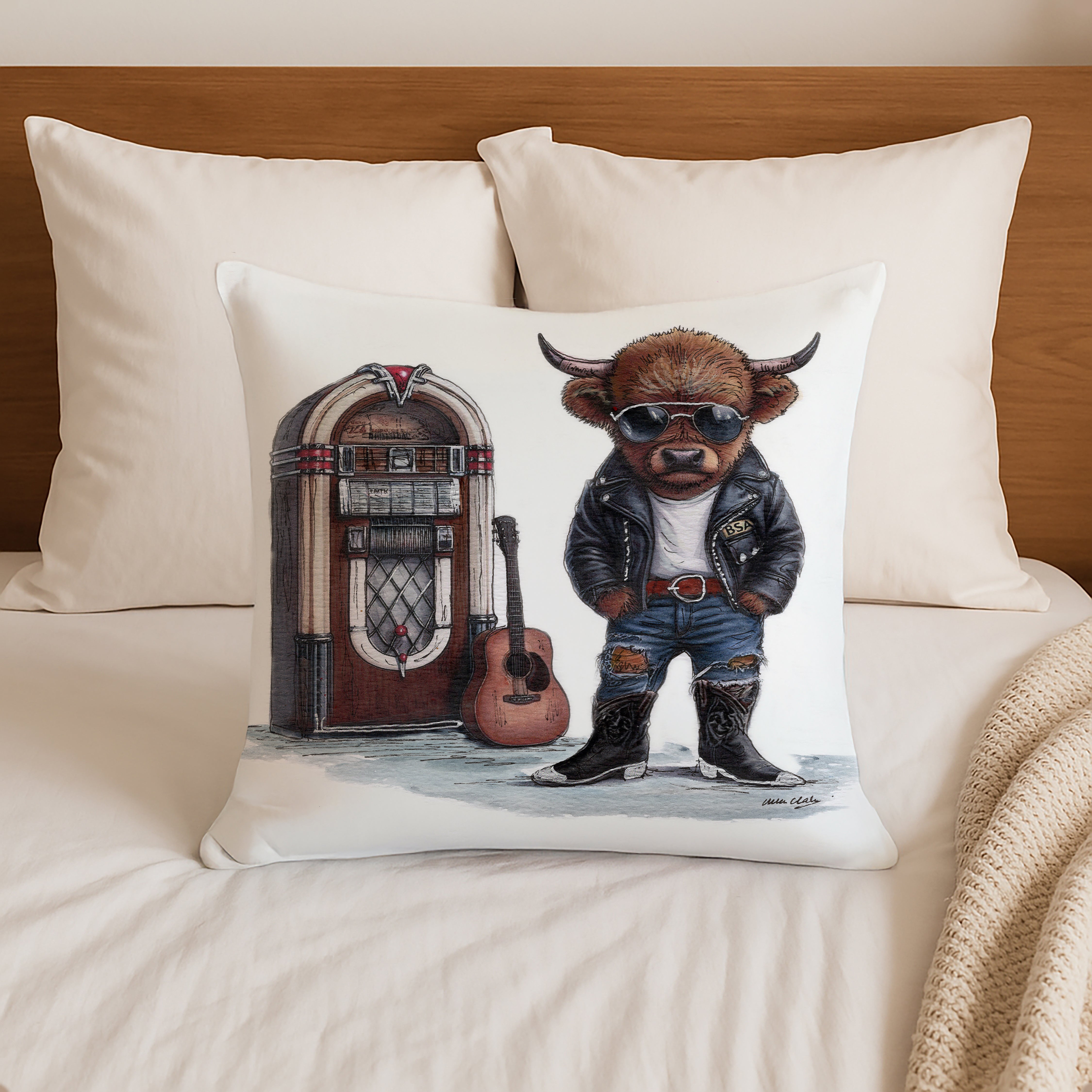 George Moochael Cushion