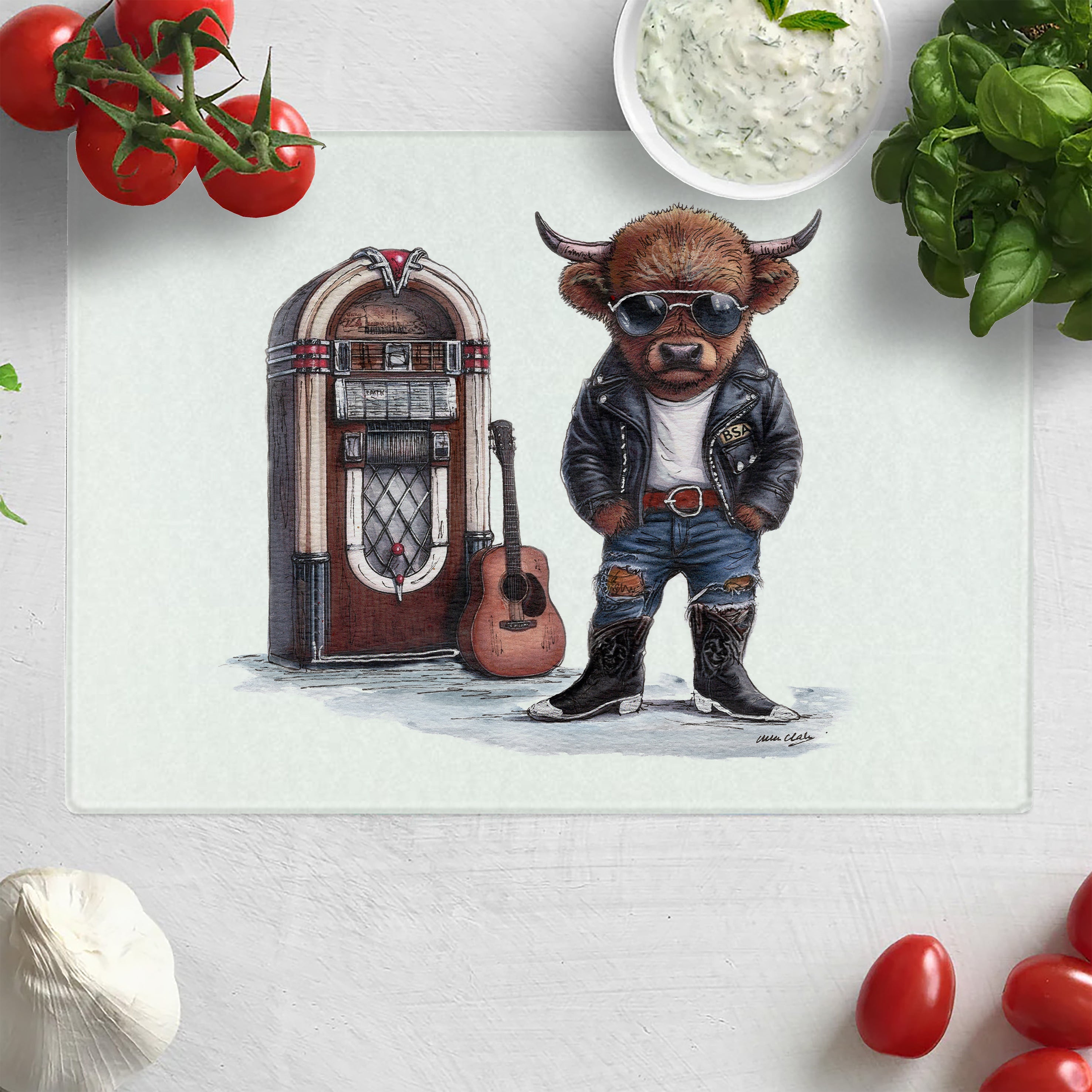 George Moochael Chopping Board