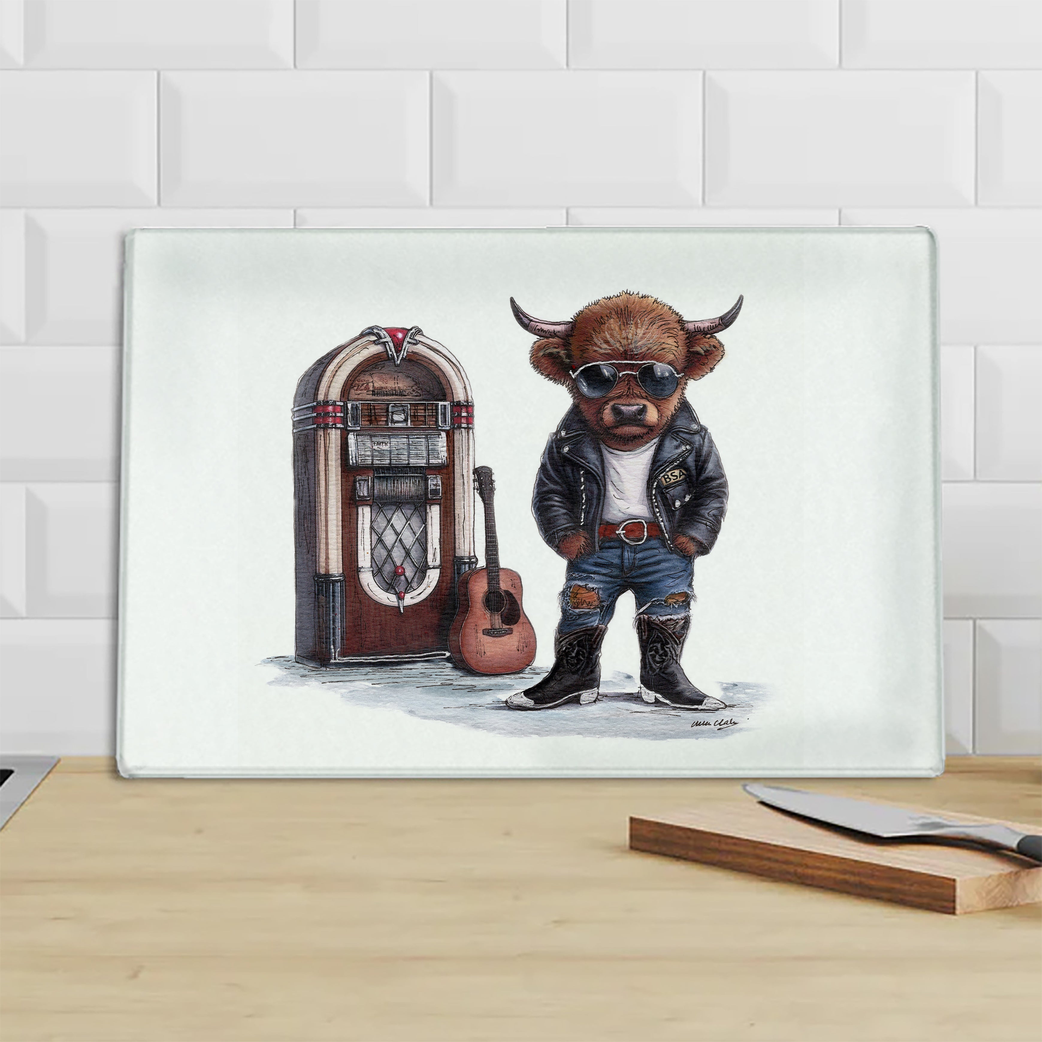 George Moochael Chopping Board