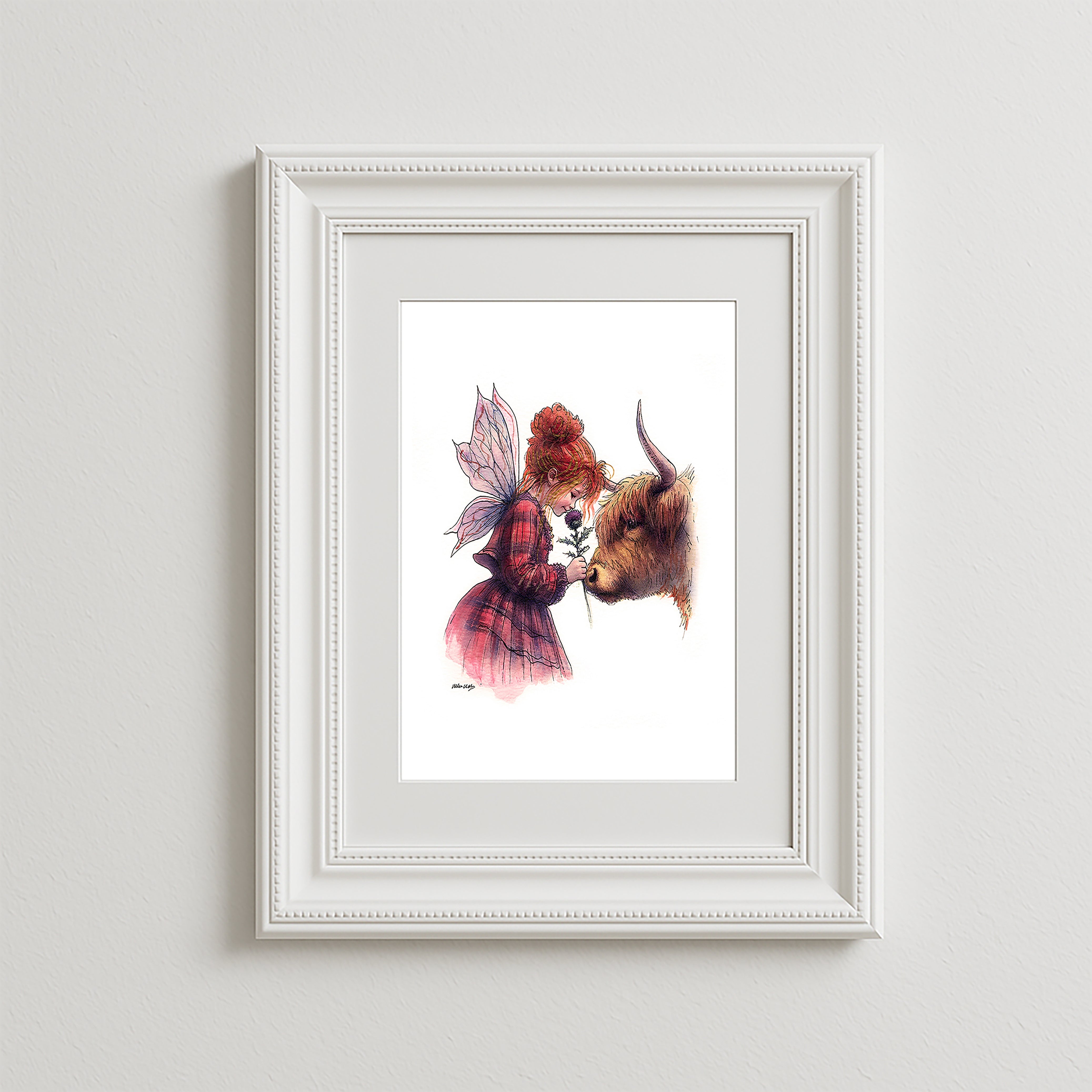 Gift Of A Thistle Art Print